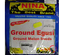 Rappel produit NINA International Egusi moulu - Graines de melon moulues