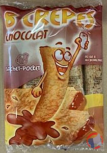 Rappel produit 8 CREPES CHOCOLAT - Diffusion France Métropolitaine No Name