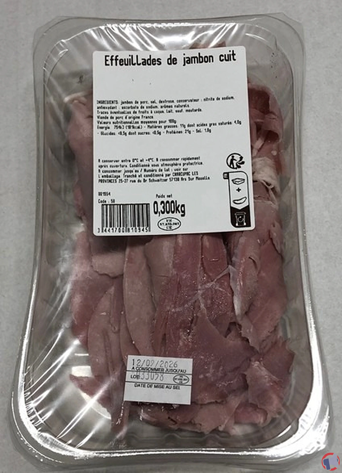 Rappel no name : effeuillée de jambon cuit, ce qu’il faut faire