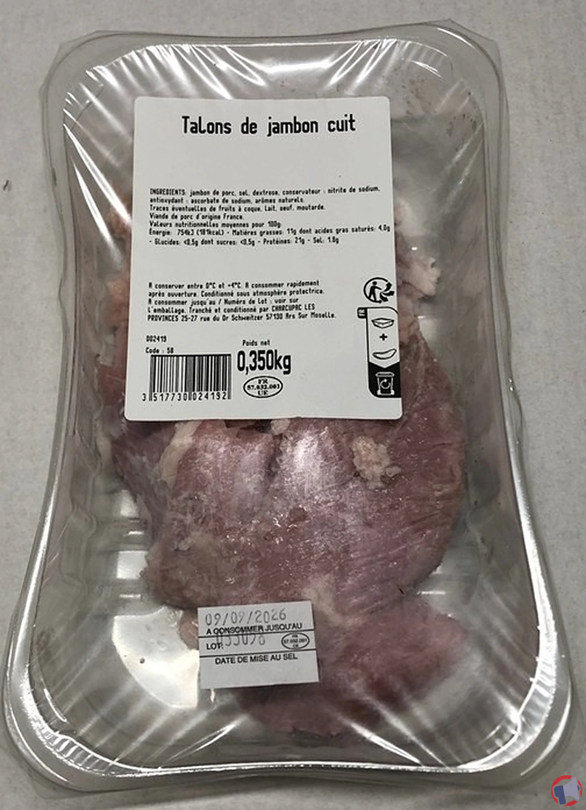 Rappel no name talon jambon cuit : ce qu’il faut faire pour votre sécurité