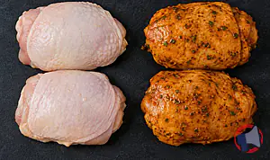 Rappel produit Haut de cuisse de poulet brut et mariné Nollens