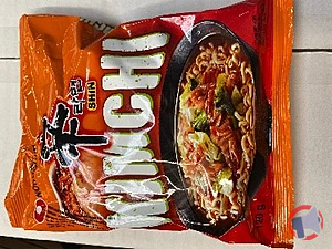 Rappel produit Nouilles instantanées Pimentées au kimchi 120g NONGSHIM
