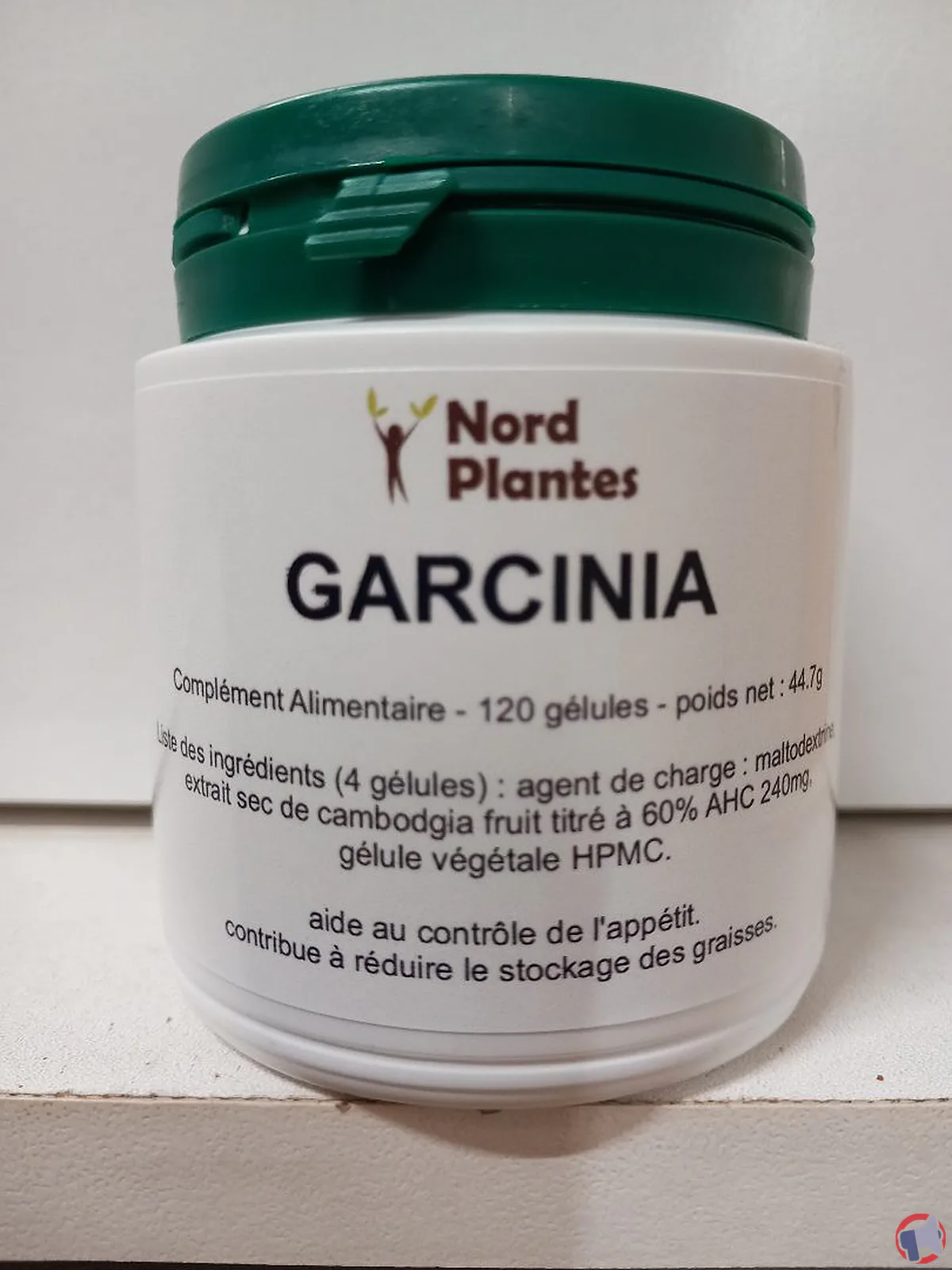 Rappel de produit : gélules Garcinia de Nord Plantes
