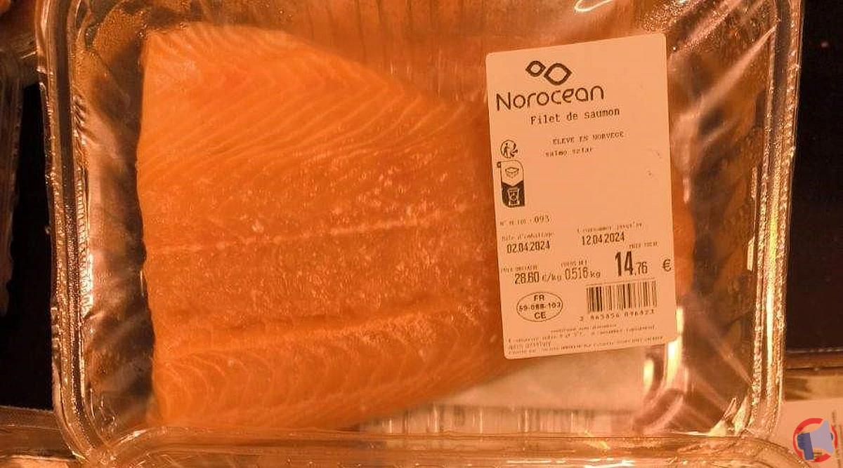 Rappel de filets de saumon de la marque Norocean pour erreur d'étiquetage