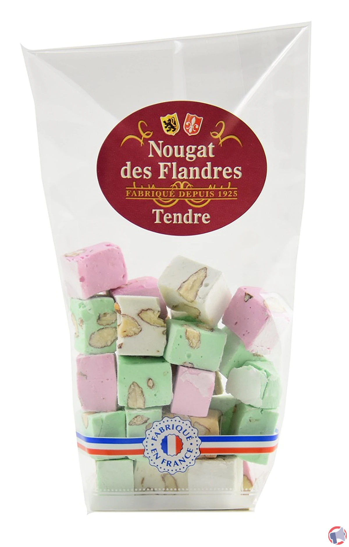 Rappel de produit : Nougat aux amandes tendre de la marque Nougat des Flandres