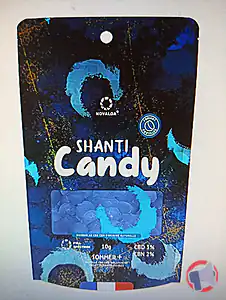 Rappel produit Sachet 10Gr pastille Fruit rouge 3% CBD 2%CBN 0,05%THC Novaloa