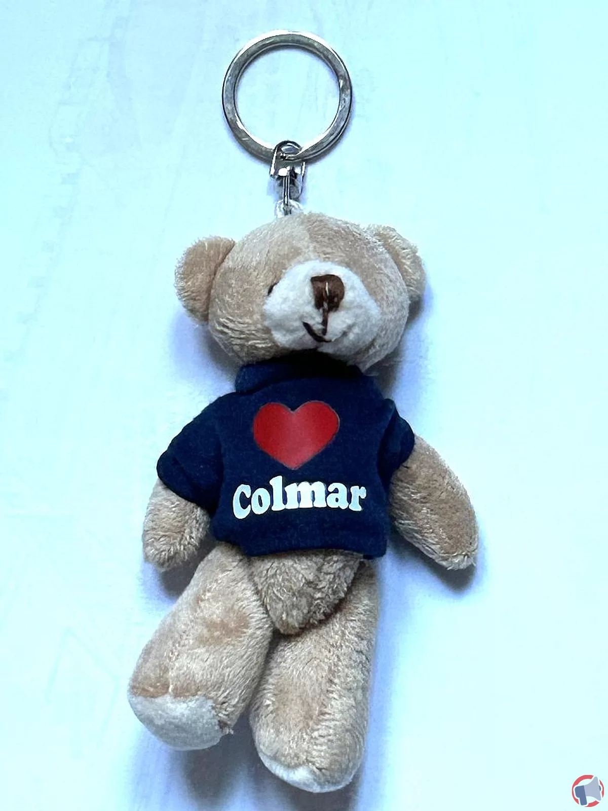 Rappel urgent de porte-clés 'Ourson I Love Colmar' de la marque Novatext pour risque de suffocation