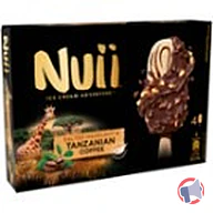 Rappel produit 4 batonnets beurre de cacahuete et sirop d'érable ; 4 batonnets café chocolat noir et noisettes salées;4 batonnets caramel chocolat blanc texan pecan ;4 batonnets mangue et noix de coco, chocolat blanc Nuii