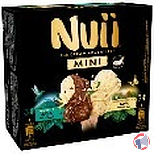 Rappel produit 6 mini batonnets vanille de java ; 6 mini batonnets caramel salé, macadamia ; 6 mini batonnets assortis, vanille java, australian macadamia, nordic berry ; 6 mini batonnet assorti, vanille java, scandinavian cranberry, texan pecan Nuii