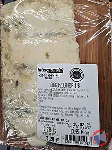 Rappel produit GORGONZOLA AU LP NUOVA CASTELLI