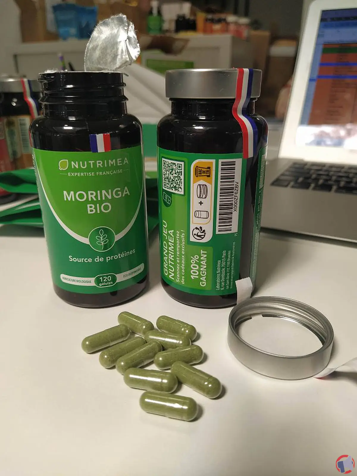 Rappel produit : gélules Moringa bio de Nutrimea potentiellement contaminées