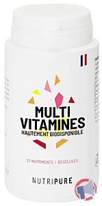 Rappel produit MULTIVITAMINES NUTRIPURE