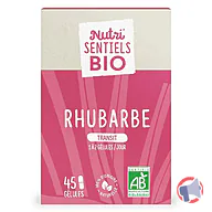 Rappel produit Nutrisanté Nutri’sentiels bio Rhubarbe Transit BIO