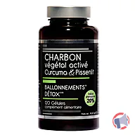 Rappel produit CHARBON végétal activé Curcuma & Pissenlit gélules Nutrivie (photo numéro 2)