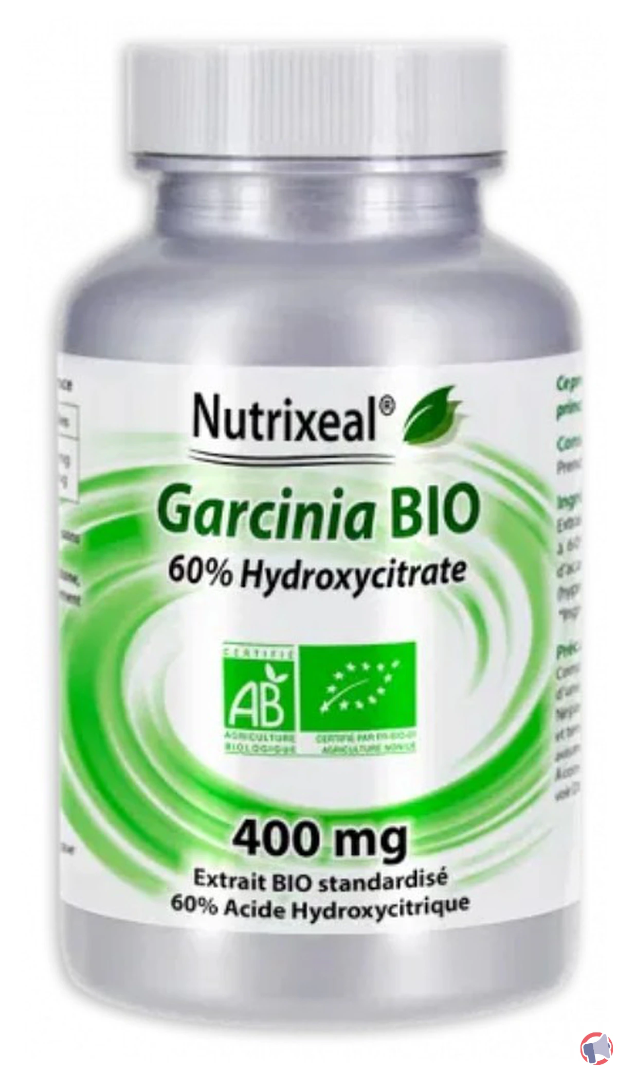 Rappel produit : gélules Garcinia cambogia Bio de Nutrixeal