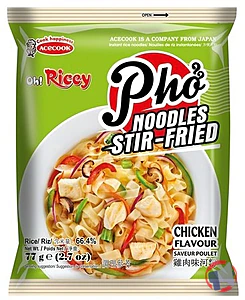 Rappel produit Nouilles de riz sautées instantanée 77g Oh Ricey Oh Ricey