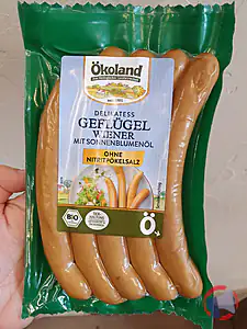 Rappel produit Delikatess geflugelwiener okoland