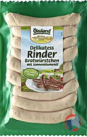 Rappel produit Wurst mini de Bœuf SB Delikatess Rinder-Bratwürstchen - 9 St. ökoland (photo numéro 1)