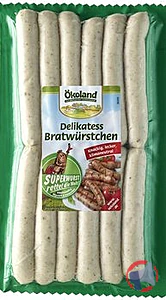 Rappel produit Wurst mini (Nürnberger) Porc (12pcs) SB Delikatess Nürnberger Bratwürstchen - 12 St. ökoland