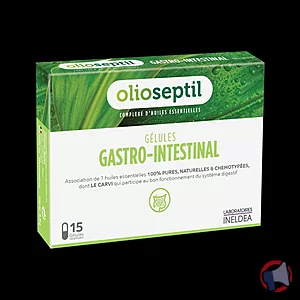 Rappel produit OLIOSEPTIL GASTRO INTESTINAL - 15 gélules OLIOSEPTIL