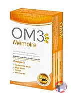 Rappel produit OM3 OM3 Mémoire 15 gel + 15 caps