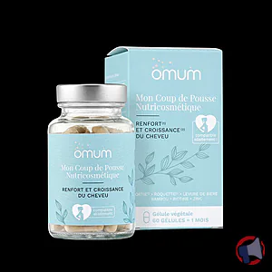 Rappel produit MON COUP DE POUSSE NUTRICOSMETIQUE Omum