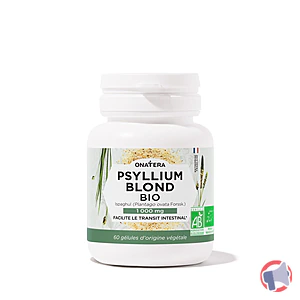 Rappel produit Psyllium blond Bio 1000 mg ONATERA