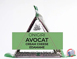 Rappel produit Onigiri avocat cream cheese edamame