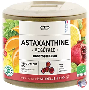 Rappel produit Astaxanthine végétale ORFITO
