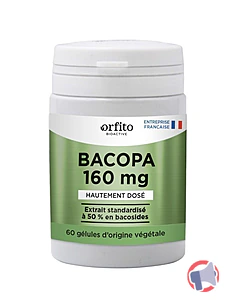 Rappel produit Bacopa 160 mg - 60 gélules ORFITO