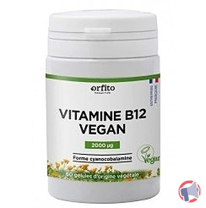 Rappel produit Vitamine B12 (cyanocobalamine) 2000 µg ORFITO