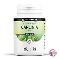 Rappel produit Gélules de garcinia 250mg Orgaliane (photo numéro 2)