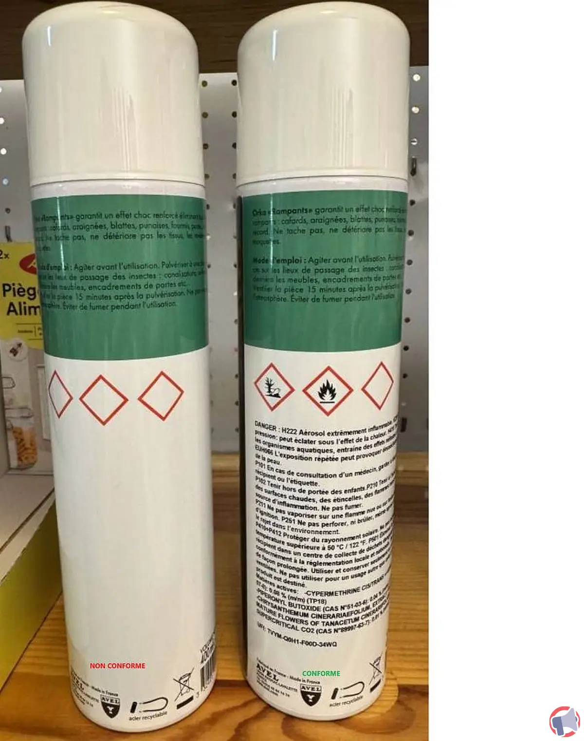 Rappel produit : insecticide Rampamts de la marque Orka