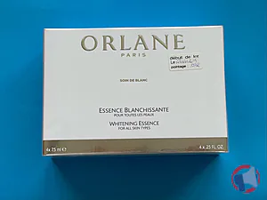 Rappel produit SOIN DE BLANC ESSENCE BLANCHISSANTE pour toutes les peaux ORLANE