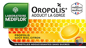 Rappel produit OROPOLIS goût MIEL CITRON OROPOLIS