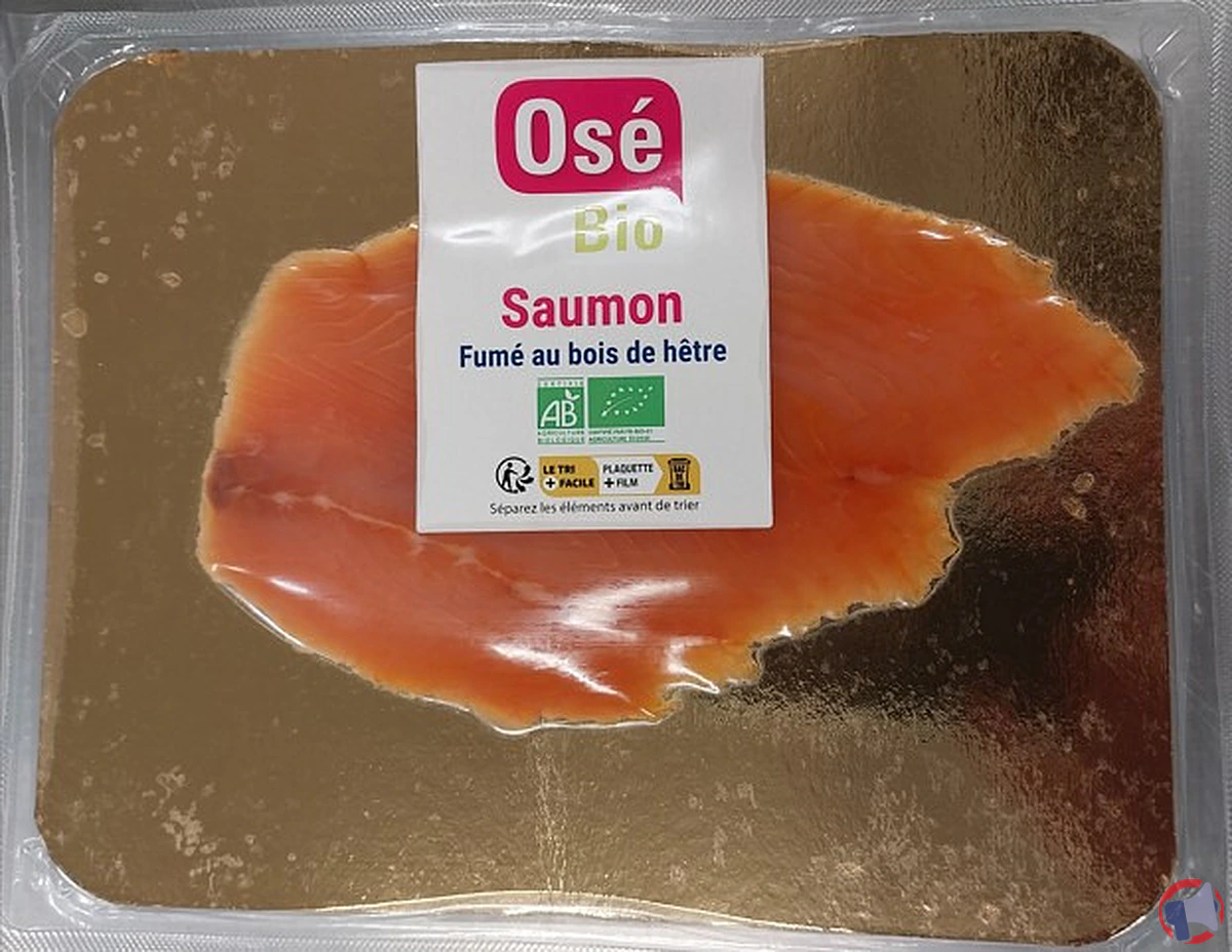 Rappel de produit : saumon fumé bio Osé Bio pour risque de listériose