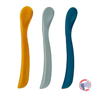Rappel produit SET 3 CUILLÈRES SILICONE OSTARIA LES MINIS (photo numéro 2)