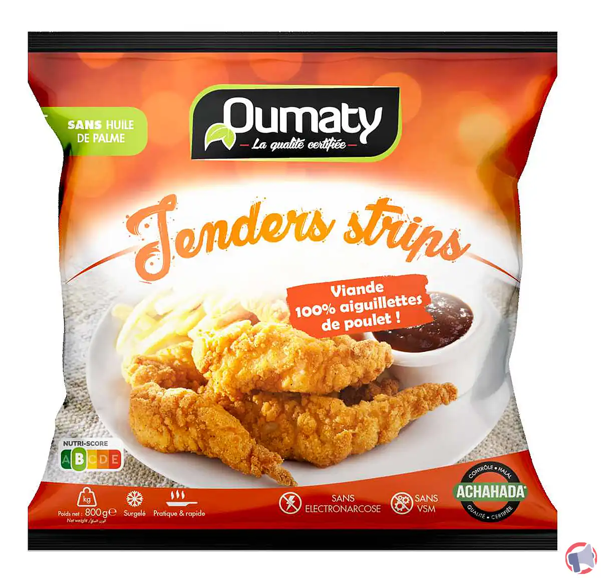 Rappel produit OUmaty Tender s strips OUmaty 800 g x 7 : risques, conseils et mesures à suivre