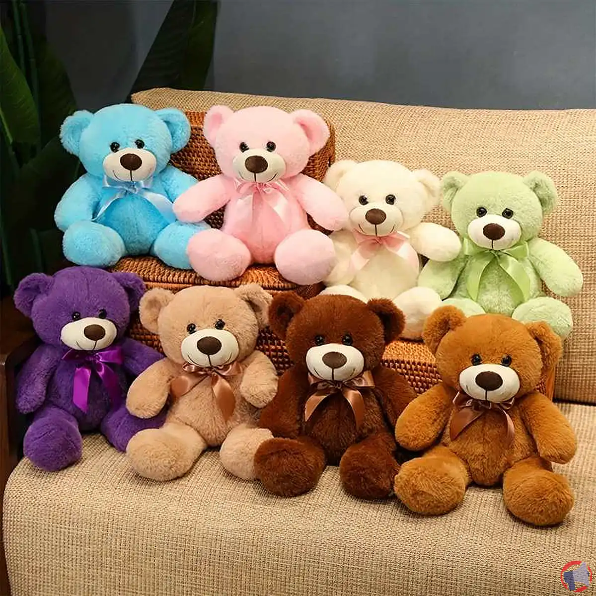 Rappel de produit : ours en peluche adorable avec nœud papillon