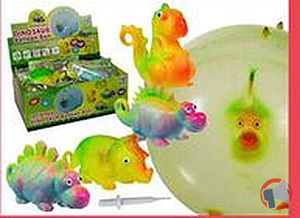 Rappel produit balle ballon gonflable dinosaure OUT OF THE BLUE