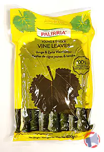 Rappel produit FEUILLES DE VIGNE JEUNES & TENDRE PALIRRIA