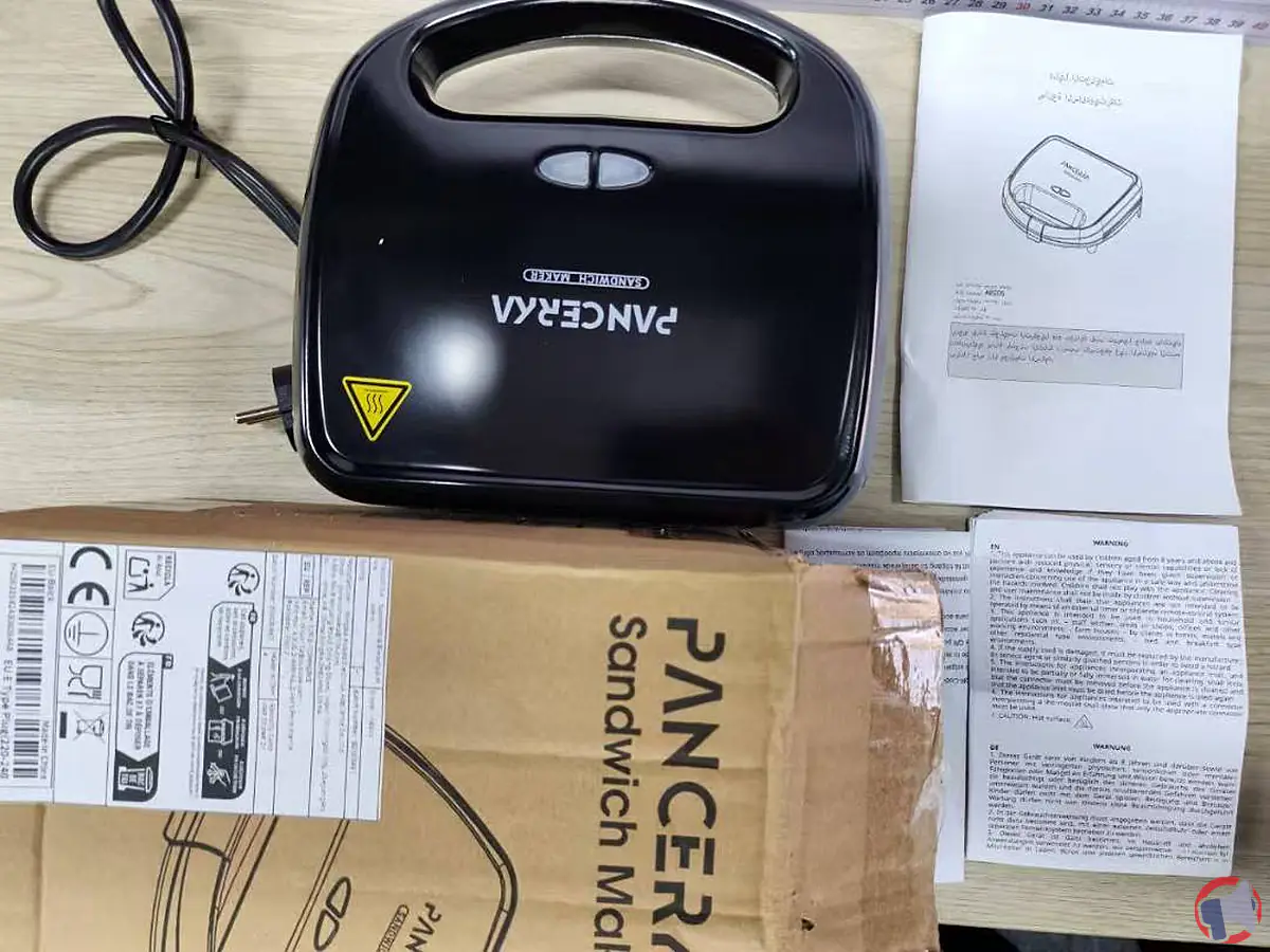 Rappel : Pancerka machine à sandwich électrique (que faire sans risque)