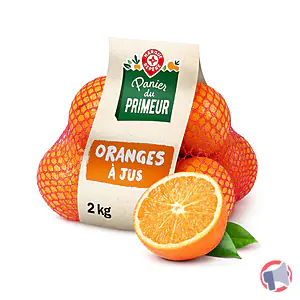 Rappel produit ORANGE A JUS 2kg - ORIGINE ARGENTINE PANIER DU PRIMEUR
