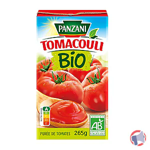 Rappel produit TOMACOULI BIO 265G PANZANI
