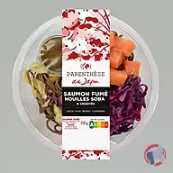 Rappel produit SALADE PARENTHESE AU JAPON SAUMON FUME NOUILLES SOBA PARENTHESE (photo numéro 1)