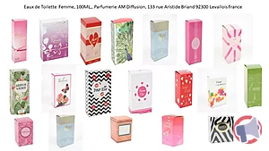 Rappel produit Eaux de Toilette - Lotion corps - Lait démaquillant-Eaux Parfumées - Crèmes mains - Shampoing Parfumerie Am Diffusion, Corania, Coscentra, Eau de Cologne Molygan, Eaux parfumées et Shampoing My Llama, AIR VAL International, Crème Myrel, Lait Corps Callibelle, Lotion Mr/Mrs