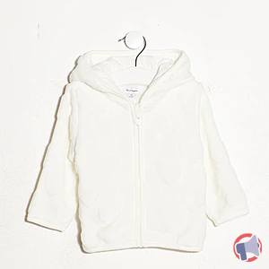 Rappel produit Gilet sherpa motif coeur - Fille 0-36mois PAT ET RIPATON