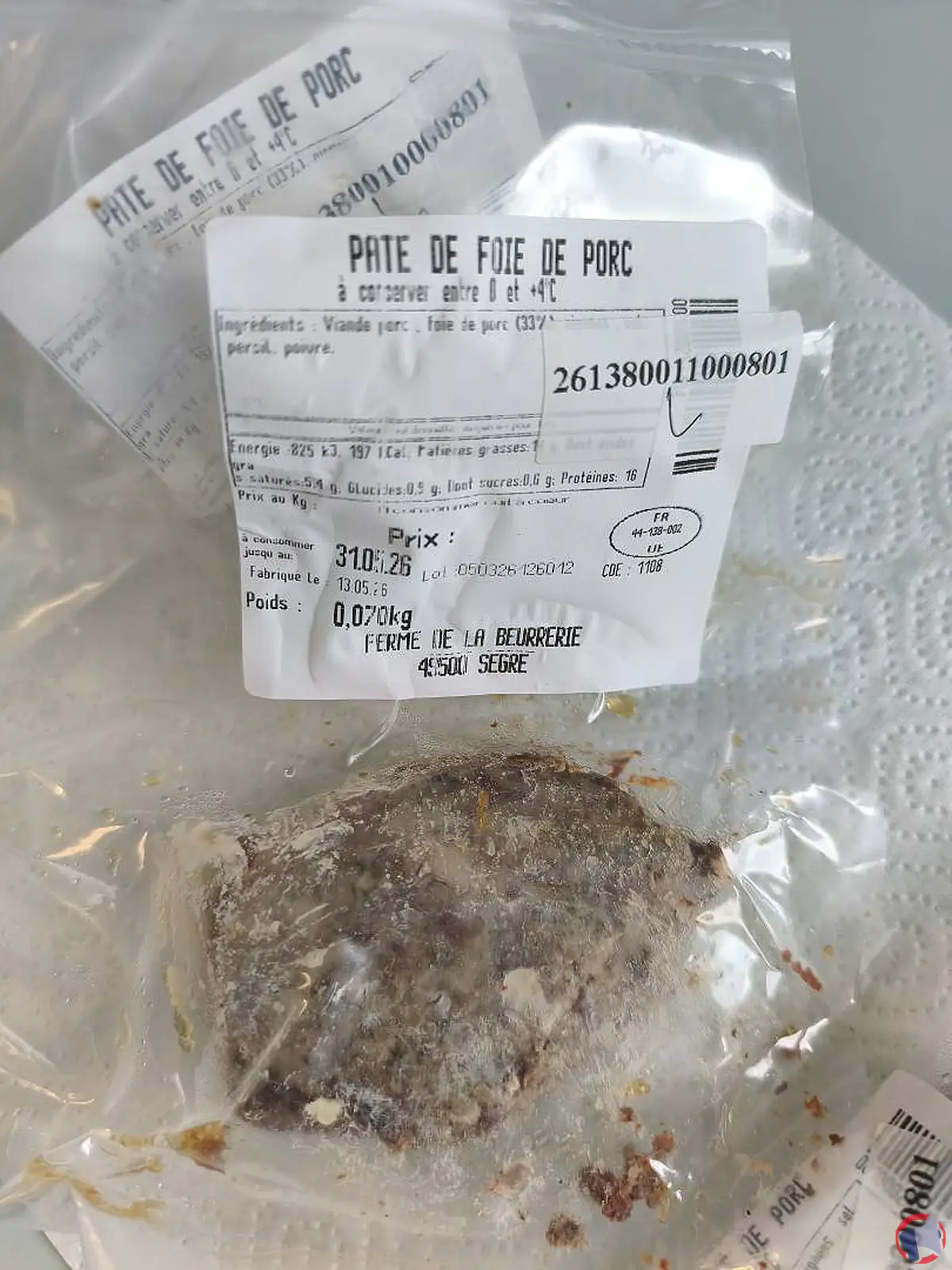 Rappel de pâte au foie de porc : ne la consommez pas et vérifiez votre produit