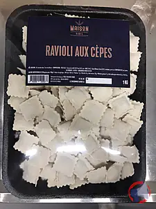 Rappel produit Raviolis fraiches Pates fraiches rubis