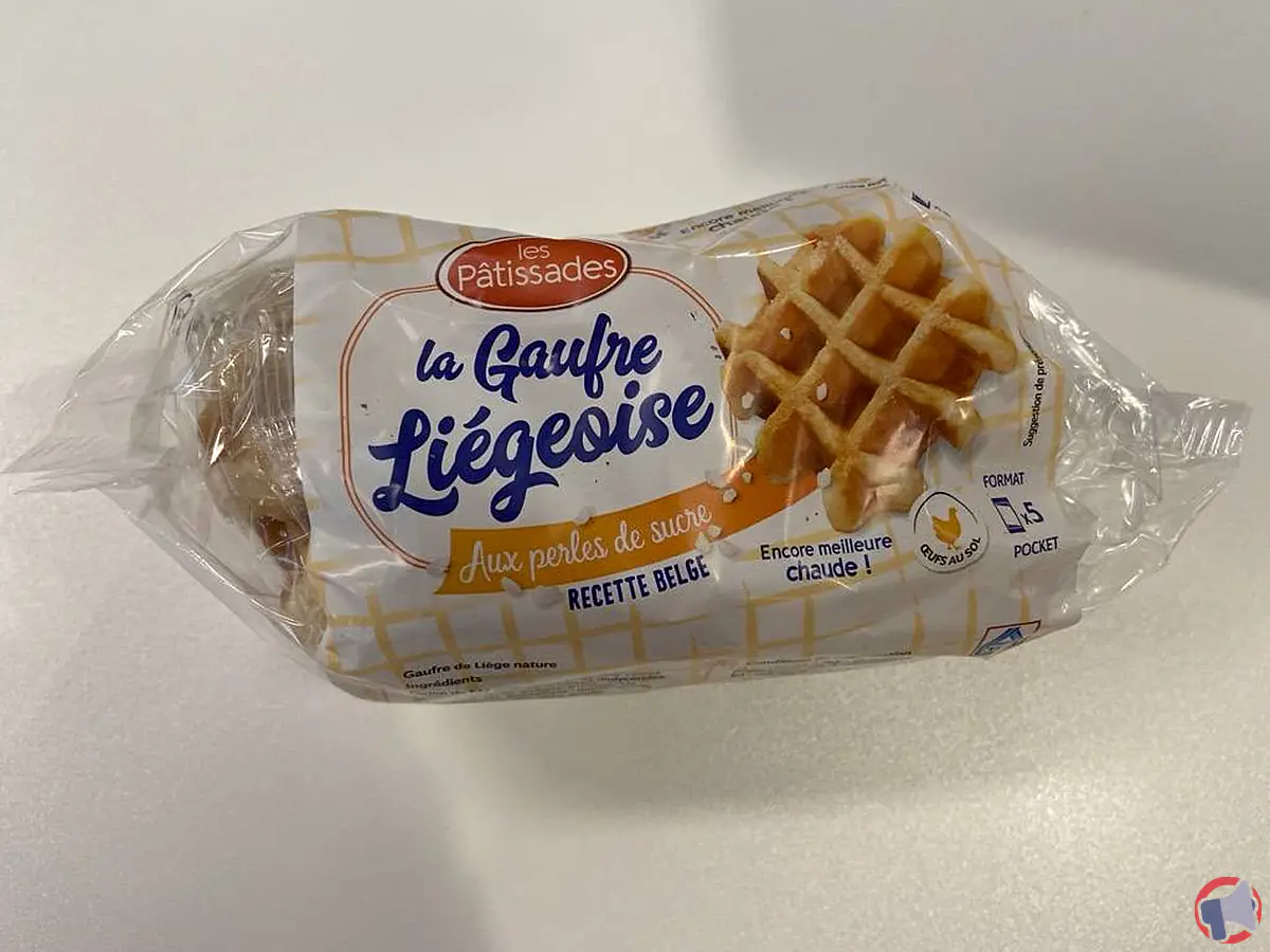 Rappel produit : patissades gaufre liège nature 5x50g